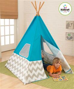 KidKraft Indianertelt Tipi Turkis