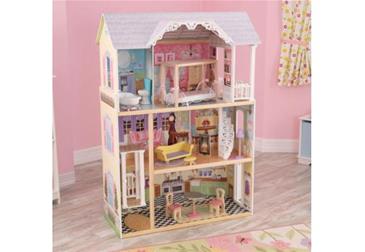  KidKraft Kaylee Træ Dukkehus m/møbler-2