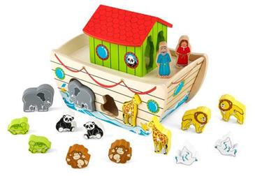 KidKraft Noah's Ark Træ legetøj-2