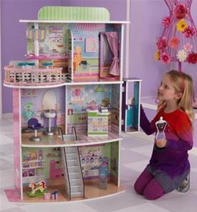 KidKraft Shopping Center Dukkehus m/møbler- Tilbud!