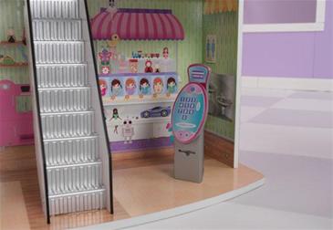 KidKraft Shopping Center Dukkehus m/møbler- Tilbud!-8