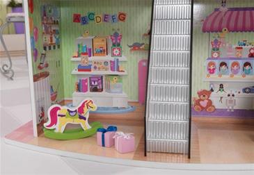 KidKraft Shopping Center Dukkehus m/møbler- Tilbud!-9