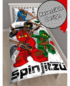 Lego Ninjago Kriger V2 Sengetøj 2i1 design