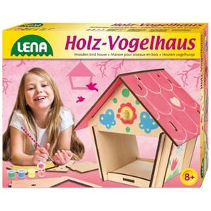 Lena Lav-dit-eget fuglehus til børn