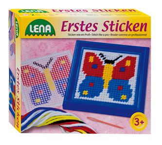 Lena Mit Første Broderi, Sommerfugl Stramaj til børn