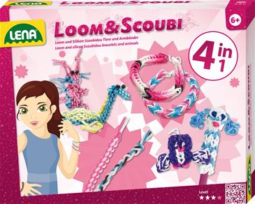 Lena Scoubidou & Loom  4 i 1