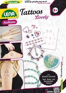 Lena tatoveringer 'Lovely' til børn