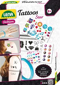 Lena tatoveringer 'Star' til børn