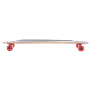 Longboard 41 ''DROP TROUGH RACE'' Skateboard m/LED Lys, SAT-5