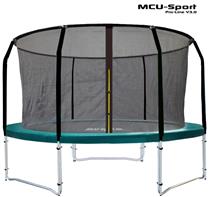 MCU-Sport Pro-line 3,05m Grøn Trampolin V3.0 + Pro sikkerhedsnet