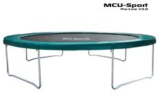 MCU-Sport Pro-line 4,3m Grøn Trampolin V3.0