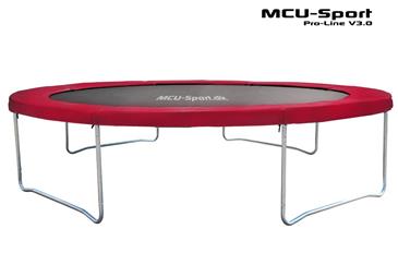 MCU-Sport Pro-line 4,3m Rød Trampolin V3.0