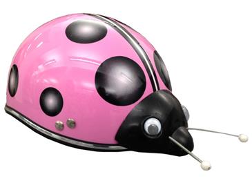 Mariehøne hjelm, Pink