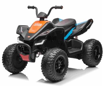 McLaren Racing MCL 35 EL ATV 12V (Remote, 4xMotor, Lædersæde, Gummihj.)