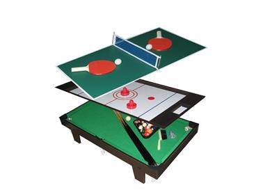  MegaLeg 3i1 Mini Bordtennis / Pool / Hockey bord