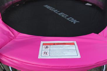  MegaLeg Classic 1,8m Trampolin + Sikkerhedsnet Pink-4