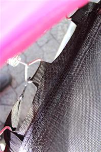  MegaLeg Classic 1,8m Trampolin + Sikkerhedsnet Pink-5