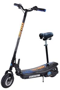 MegaLeg EL-Løbehjul  BLACK PLUS m/Sæde 250W 24V, Blå