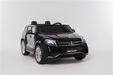 Mercedes GLS63 4x4 12v Sort m/4x12V + Gummihjul + fjernb-10