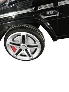 Mercedes SUV G55 Elbil til Børn 12V m/Gummihjul + 2.4G fjernb-3