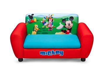 Mickey Mouse Polstret Sofa til 2 børn-2