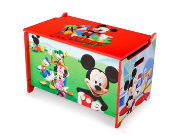 Mickey Mouse Træ Legetøjs Box
