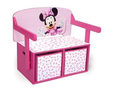 Minnie Mouse 3-i-1 bænk / bord / opbevaring
