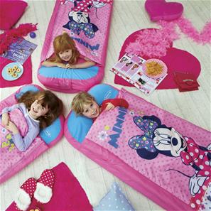 Minnie Mouse Junior ReadyBed Gæsteseng m/Sovepose-8