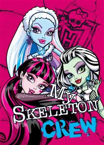 Monster High Børne Tæppe Design 10 - 95 x 133 cm