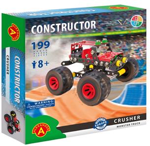 Monster Truck Metal Konstruktionsbyggesæt - Crusher