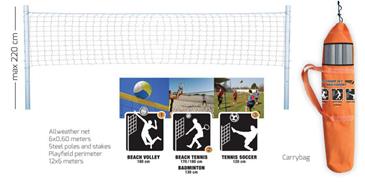 Multisport sæt (Volley, Beach Tennis, Badminton, tennis fodbold)-2