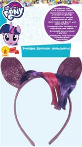 My Little Pony Twilight Sparkle hårbøjle med ører og pandehår-2
