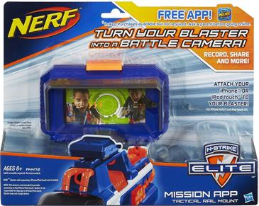 NERF - N-Strike Mission App Tactical Rail-2