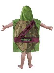 Ninja Turtles Poncho Badehåndklæde med hætte-2