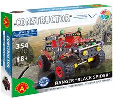 Off-Road Ranger Metal Konstruktionsbyggesæt - Black Spider
