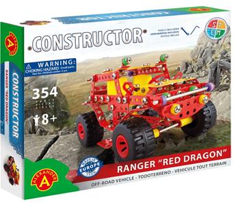 Off-Road Ranger Metal Konstruktionsbyggesæt - Red Dragon