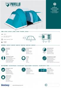 Pavillo Family Ground 6 Telt  490 x 280 x 200 cm-4