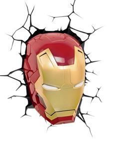  Phillips Avengers Ironman 3D Lampe