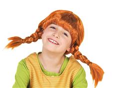 Pippi Langstrømpe børneparyk