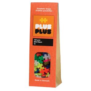 Plus Plus MINI Neon Brikker  100 stk