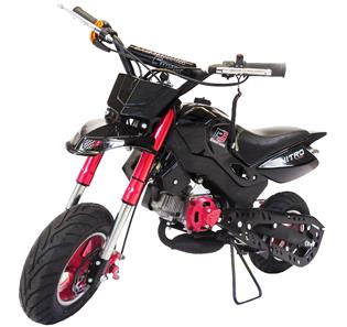 Pocket Bike Motard 49cc, sort