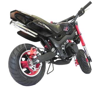 Pocket Bike Motard 49cc, sort-2