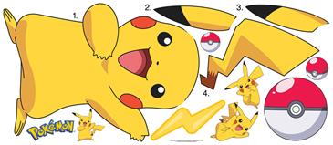 Pokemon PIKACHU Wallstickers-3