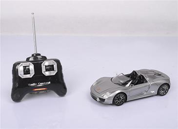 Porsche 918 Spyder Fjernstyret Bil 1:24 Sølv, sort eller hvid-12