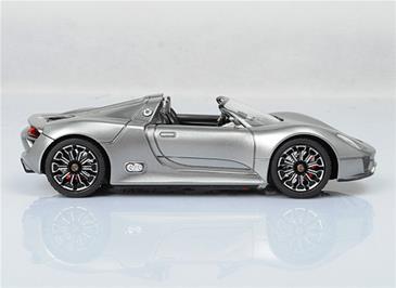 Porsche 918 Spyder Fjernstyret Bil 1:24 Sølv, sort eller hvid-3