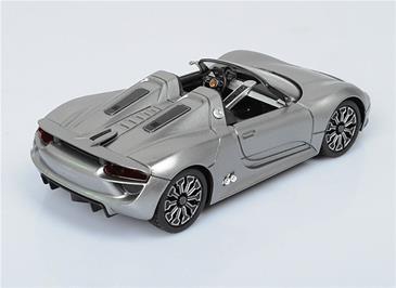 Porsche 918 Spyder Fjernstyret Bil 1:24 Sølv, sort eller hvid-4