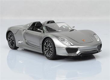 Porsche 918 Spyder Fjernstyret Bil 1:24 Sølv, sort eller hvid-5