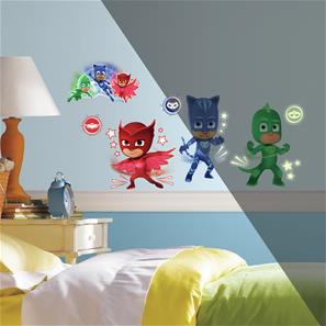 Pyjamasheltene (PJ Masks) Wallstickers model 2