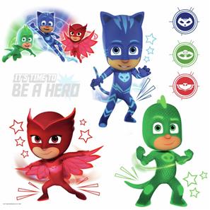 Pyjamasheltene (PJ Masks) Wallstickers model 2-2