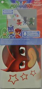 Pyjamasheltene (PJ Masks) Wallstickers model 2-3